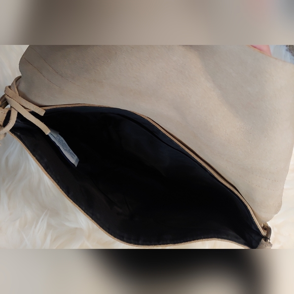 Boho Leather Fringe Purse - Picture 3 of 3